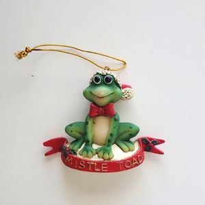 Mistle Toad Ornament